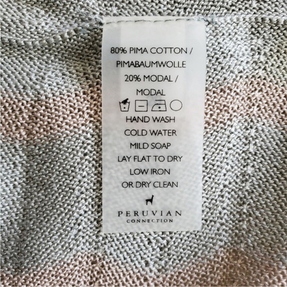 Peruvian Connection Seascape Sleeveless Tank Pull Over Dress - Picture 14 of 15